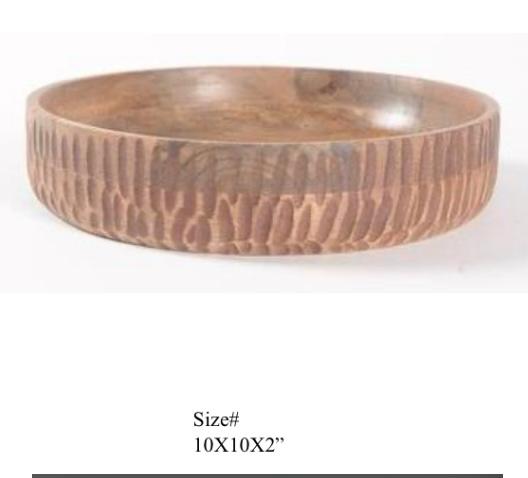 Cutlery wooden bowl and spoon set